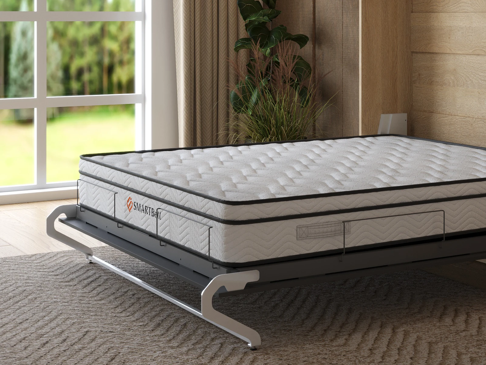 Matelas à ressorts ensachés Cloud Smart Comfort 160x200 picture 2