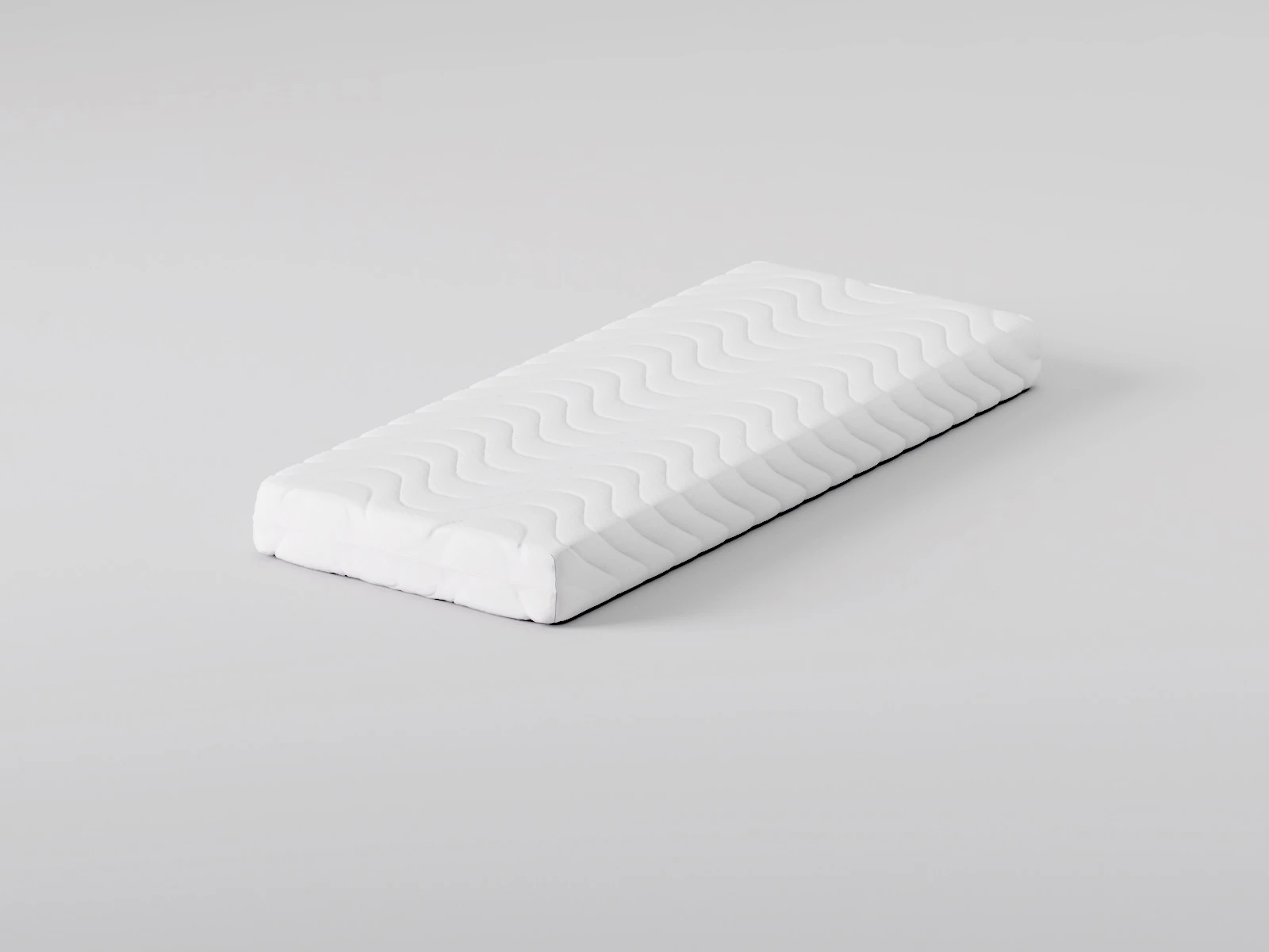 1 Matelas à ressorts ensachés en mousse à mémoire de forme Smart Catcher 90x200