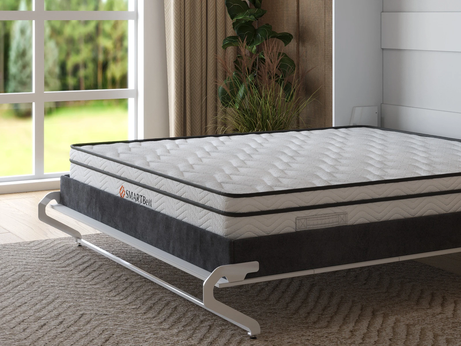 Matelas à ressorts ensachés Cloud Smart Comfort 160x200 picture 2