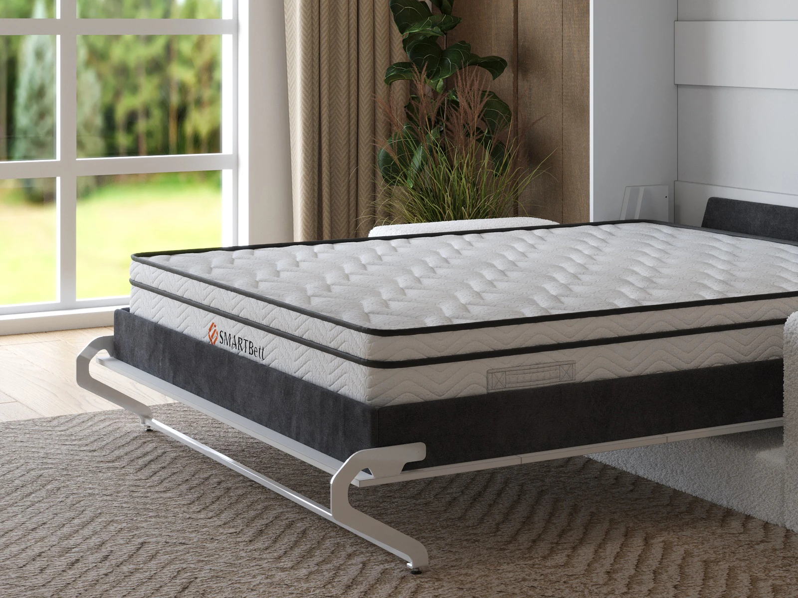 Matelas à ressorts ensachés Cloud Smart Comfort 160x200 picture 2