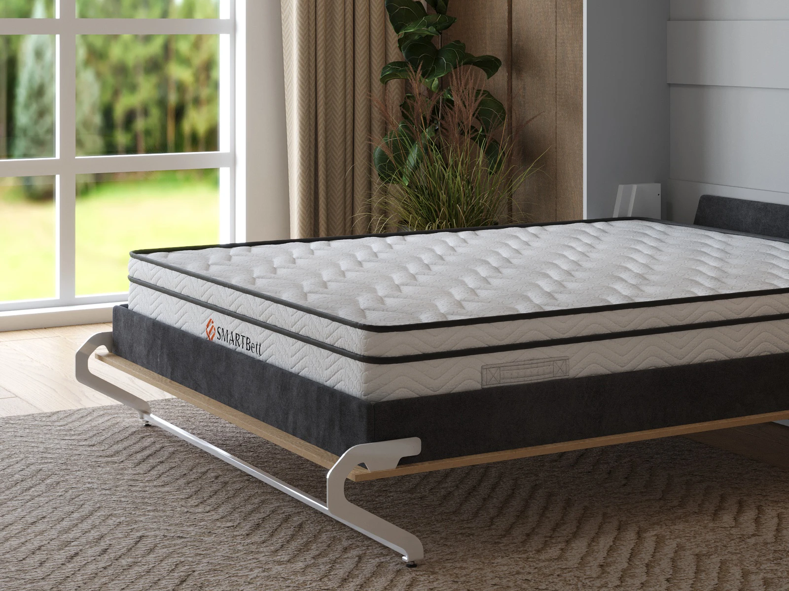 Matelas à ressorts ensachés Cloud Smart Comfort 160x200 picture 2