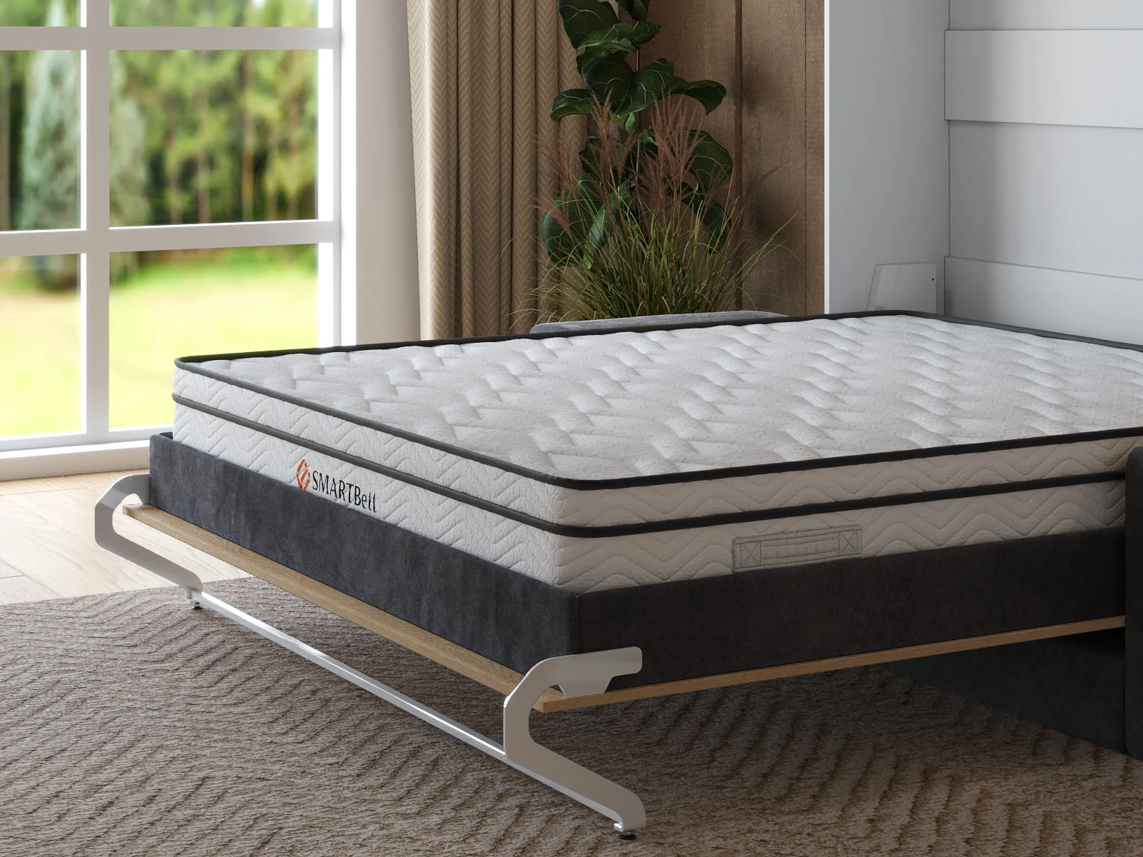 Matelas à ressorts ensachés Cloud Smart Comfort 180x200 picture 1