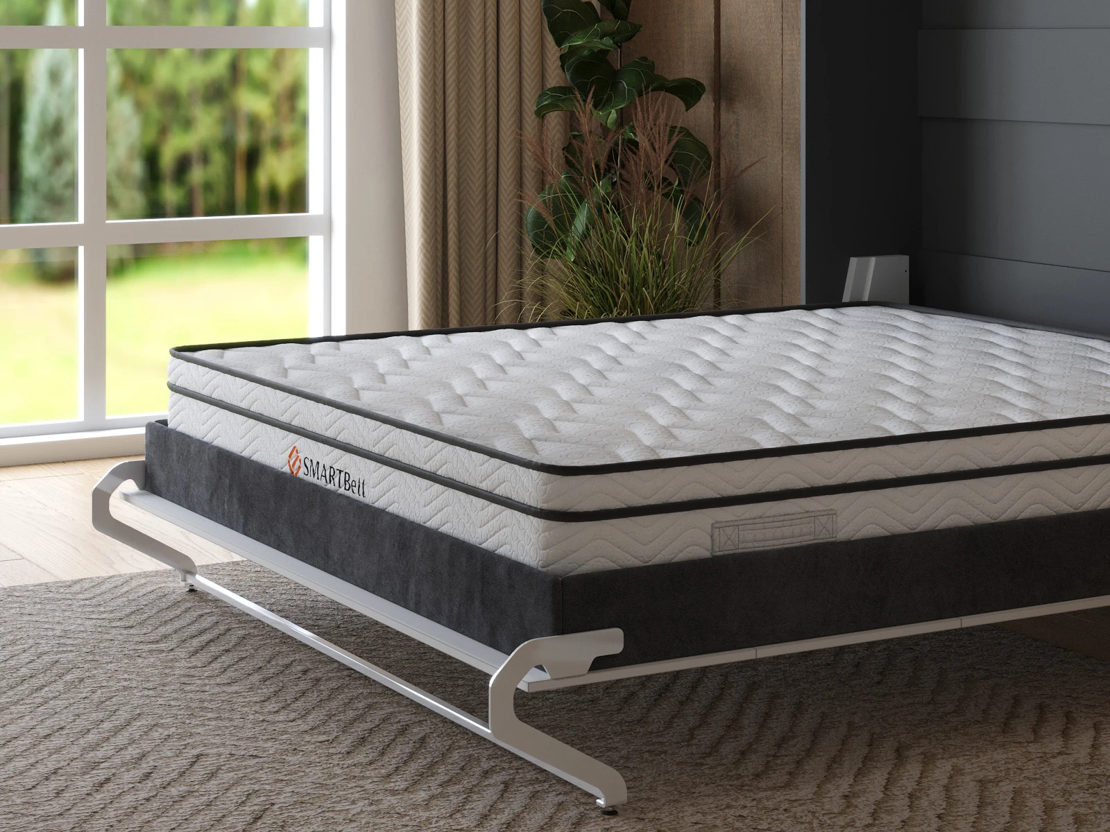 Matelas à ressorts ensachés Cloud Smart Comfort 160x200 picture 2